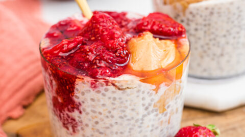 4-Ingredient Chia Pudding {High Protein} - The Girl on Bloor